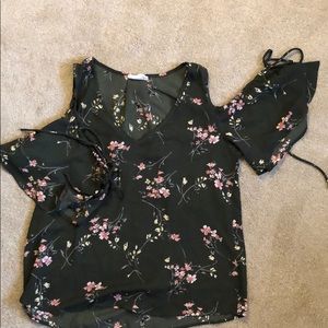 off the shoulder shirt